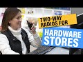 Twoway radios for hardware stores  motorola solutions