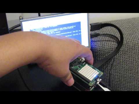 Sense HAT sample programs demo