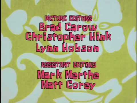 SpongeBob SquarePants End Credits Reversed Reupload