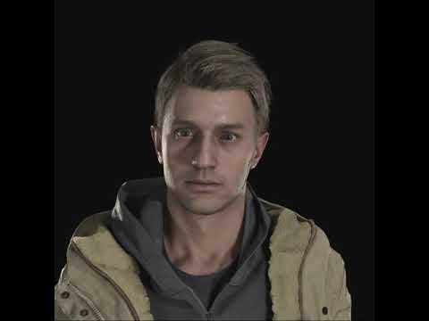 Лицо Итана Уинтерса Resident Evil Village - YouTube