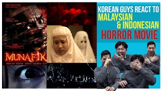 Korean Guys React to Malaysian&Indonesian Horror Movies