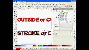 How to Create Contour and Outline Using Inkscape
