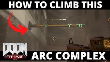 Get Samuel Hayden Fire The East Turret Climb Building Swing Bar Part Doom Eternal Guide Arc Complex