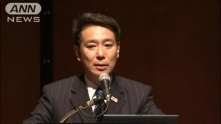 「公務員給与削減は2年後も維持すべき」前原氏（12/02/23）