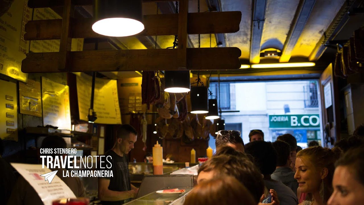 La Champagneria Barcelona — Greatest Bar Ever YouTube