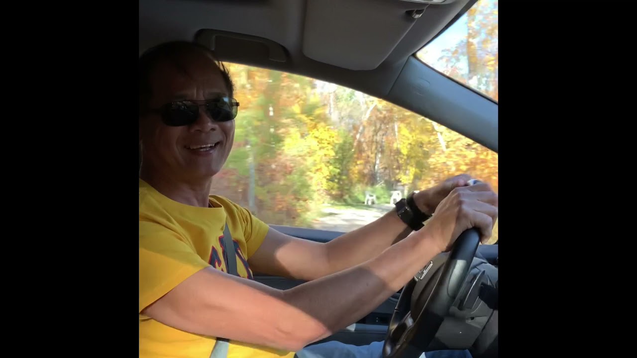 Pinoy Tourist at Manitoba Driving Around