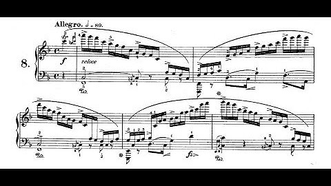 Thumbnail of chopin etude op.10 no.8 (+ sheet music)