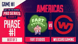 Fart Studios vs Wildcard Game 1 - BTS Pro Series 14 AM: Phase 1 w/ Kmart & ET