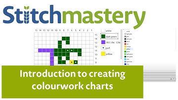 Basic introduction and colourwork tutorial - Stitchmastery tutorial