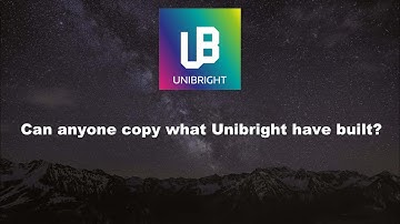 Can anyone copy what Unibright have build