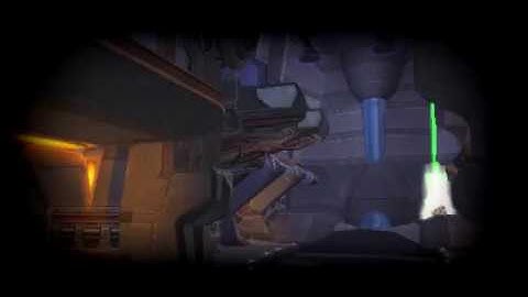 Transformers Armada [PS2] - Level FMV - Spaceship (Early Version)