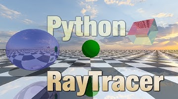Raytracing in Python: Shading, Reflection, Refraction, Fog and More!