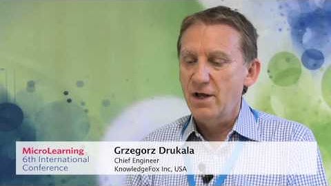 Grzegorz Drukala - Needs for Microlearning