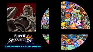 Ganondorf - Super Smash Bros For Wii U Victory Poses