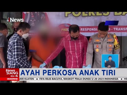 Ayah di Batu Perkosa Anak Tiri Selama 4 Tahun, Aksinya Sejak Korban 12 Tahun #iNewsSiang 21/09