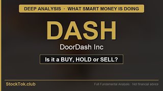 Is DoorDash Inc a Buy Full Financial Deep Dive DASH Analysis StockTok