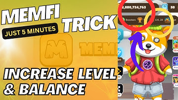 MEMFI LEVEL UP TRICK | MEMFI SECRET TRICK | INCREASE LEVEL AND BALANCE | MEMFI LISTING | MEMFI
