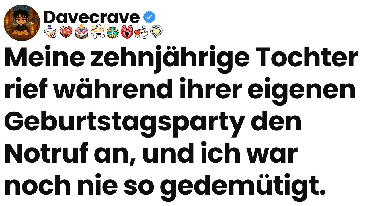 [Ganze Folge] Meine zehnjährige Tochter rief während ihrer eigenen Geburtstagsparty den Notruf an