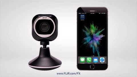 FLIR FX instalace na iPhone telefon