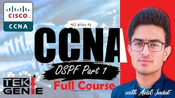 "OSPF Introduction Part 1 | Area Concept & Route Types Explained | CCNA in Pashto | TekGenie"