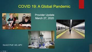 COVID-19 Updates with Dr. David Pratt- Ellis DOIM Grand Rounds 3.27