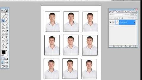 How to Create Passport Size Studio Photos in Photoshop [Free Action Included]