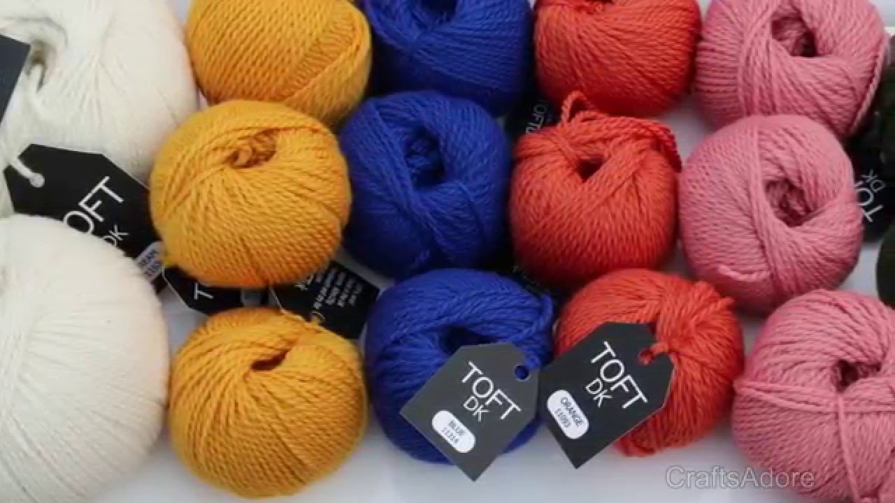 TOFT UK DK Yarn Unboxing - Bird & DK Colour bundle ~HD~