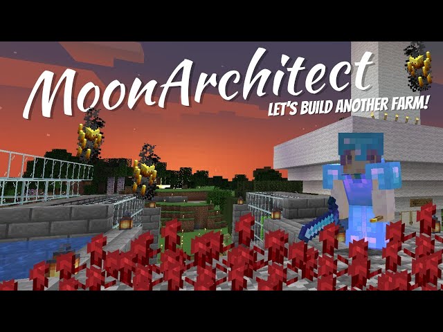 【Minecraft】Let's make another farm!【Moona】のサムネイル