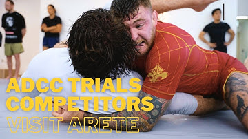 ADCC Trials Competitors Rolling for 25 Minutes! | Arete BJJ, Bangkok, Thailand