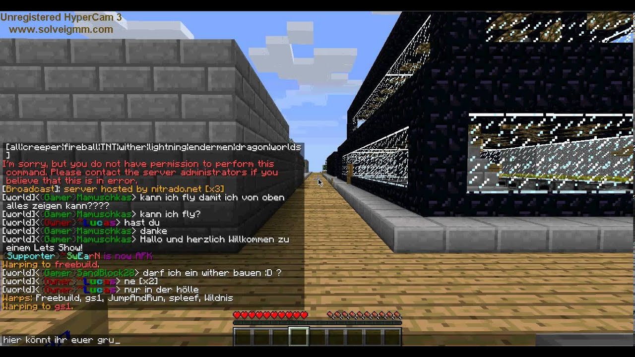 Let´s Show Minecraft 1.4.6 24/7 Multiplayer Server - YouTube