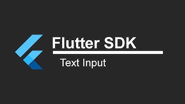 Flutter SDK Tutorial - Text Input (App Development)