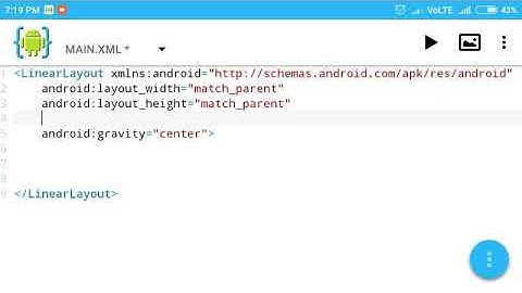Basic Design of Button Component in Mobile Android Studio Using AIDE