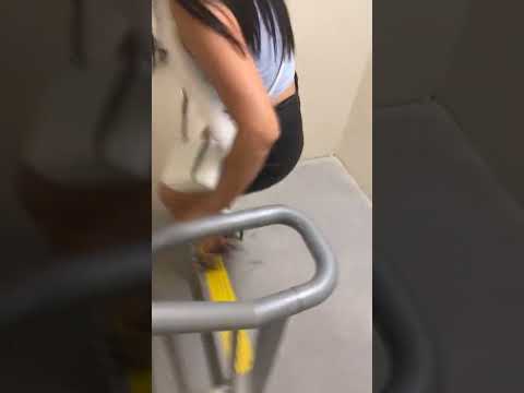 Girl Trips And Falls Down Flight Of Stairs 1374411