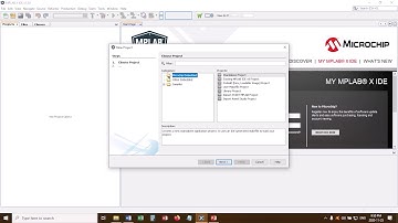 Creating a Project in MPLAB X IDE
