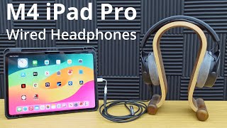 How to Connect Wired Headphones to Your M4 iPad Pro Using the Apple USB-C to Headphone Jack Adapter