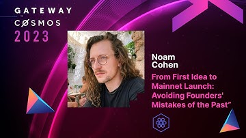 Noam Cohen (Binary Builders) - From First Idea to Mainnet: Avoiding Founders