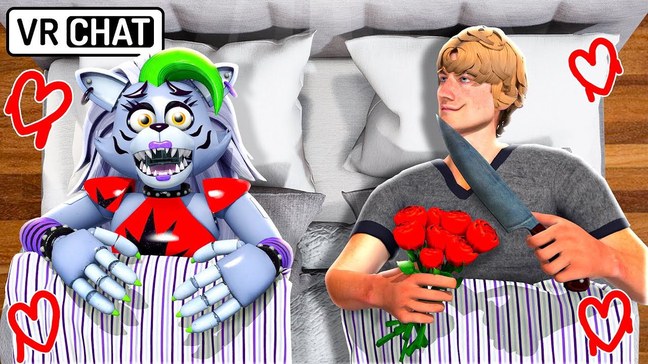 SLEEPOVER with CRAZY FAN BOY in VRCHAT - YouTube