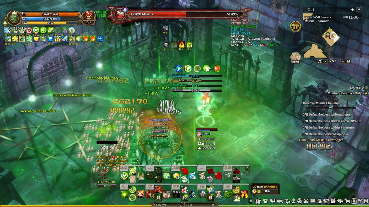 Misrus Hard Mode - Krivis-Druid-PD