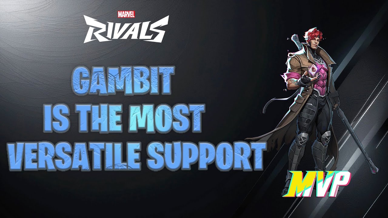 Gambit is the Most Versatile Support in Marvel Rivals - YouTube