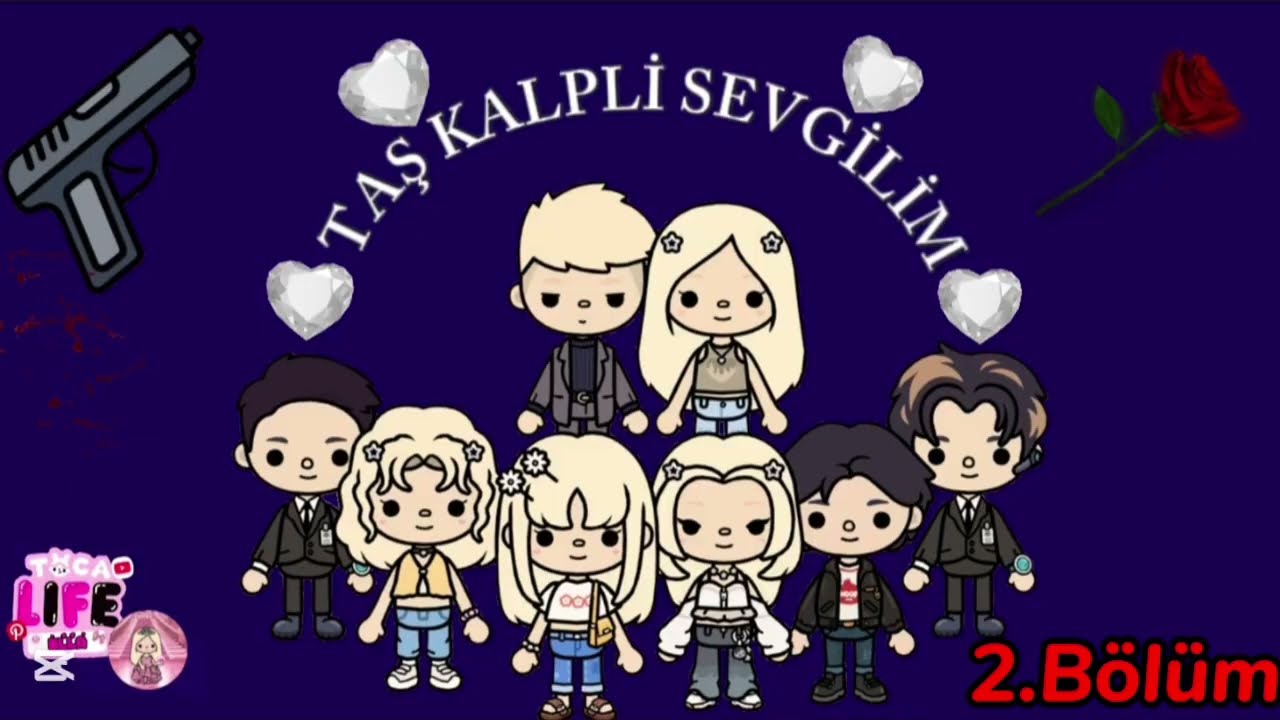 TAŞ KALPLİ SEVGİLİM 2.BÖLÜM#@TOCALİFE_ELLA1 #@tocaboca #Toca life dizi #dizi#film#tocadizi#tocaboca