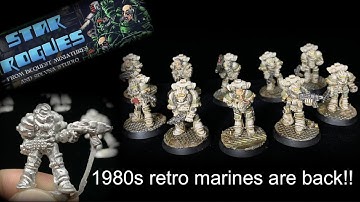 rogue trader space marines are back! retro marine vibes with the star rogues