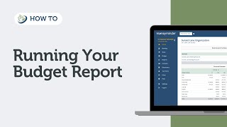 Running Your Budget Report | MoneyMinder