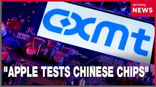 Apple reportedly testing China's CXMT memory chips