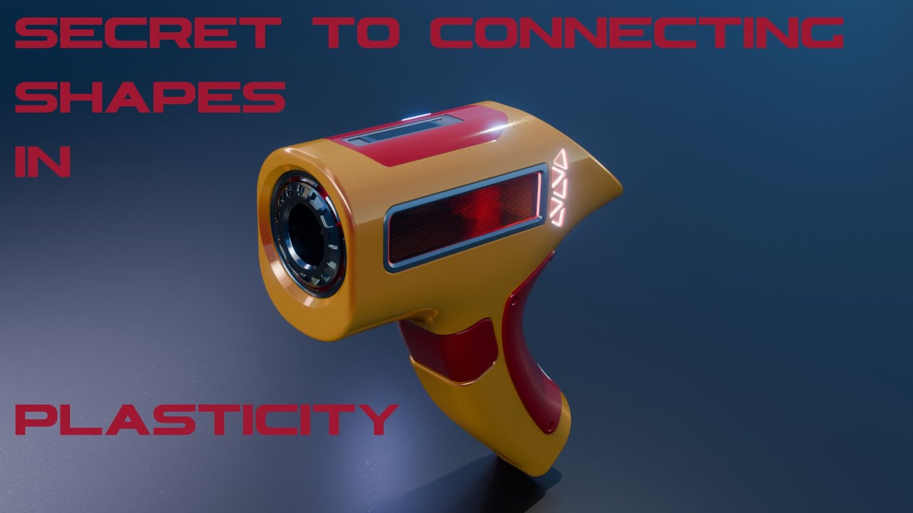Secret to Connecting Shapes in Plasticity Tutorial