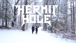 CHAGA MUSHROOM HUNT - WITH HERMIT HOLE - WINTER HIKE VLOG STYLE