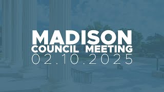 February 10, 2025 Madison, NJ Borough Council Meeting