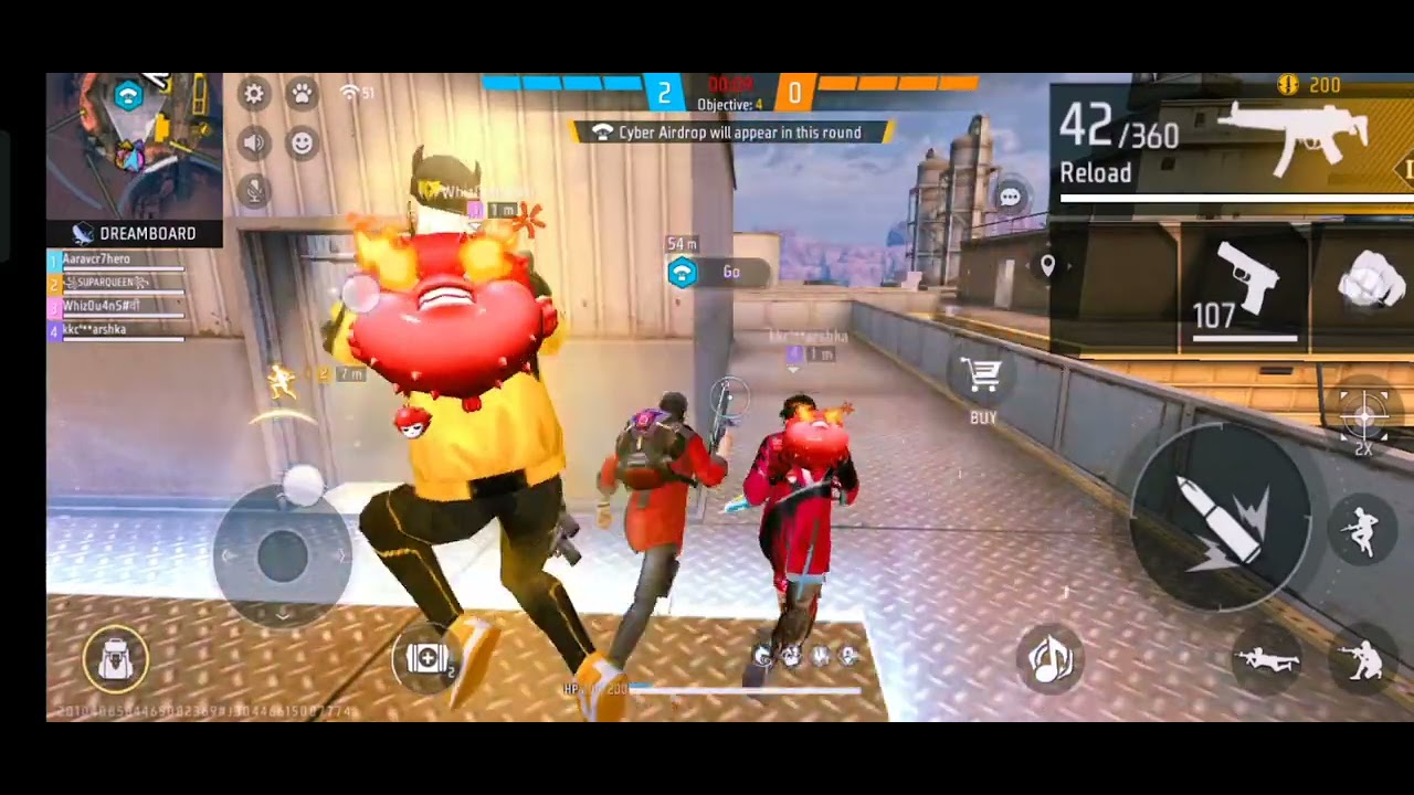 CS rank on free fire 