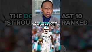 Last 10 Dolphins 1st Round Pick Rankings #dolphins #nfl #shorts