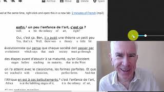 Hearing 'un petit peu' in spoken French