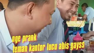 Video prank  teman kantor _pallubasa bandara lama